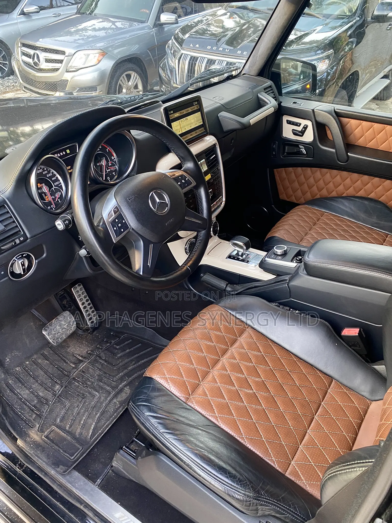 Mercedes-Benz G-Class G63 AMG 4dr SUV 4WD (5.5L 8cyl Turbo 7A) 2015 Black