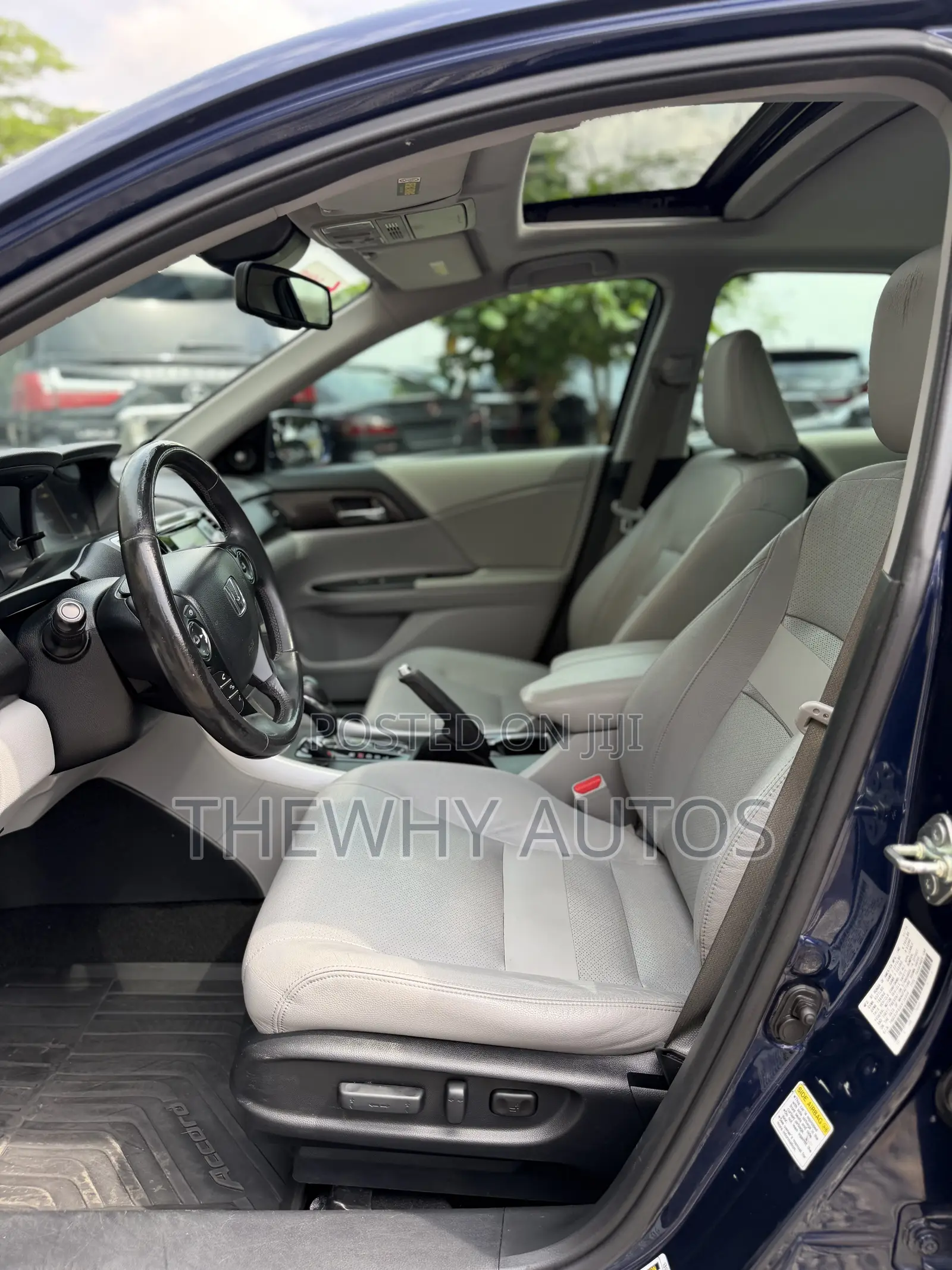 Honda Accord EX-L 4dr Sedan w/Navigation (2.4L 4cyl CVT) 2014 Blue