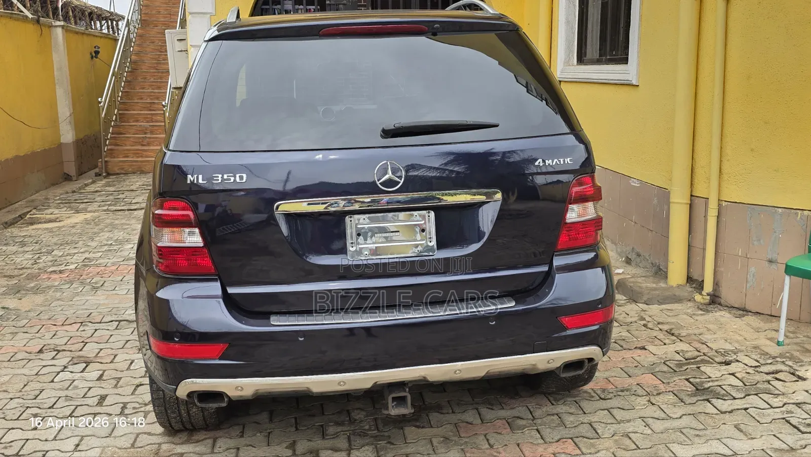 Mercedes-Benz M Class ML 350 4Matic 2010 Blue