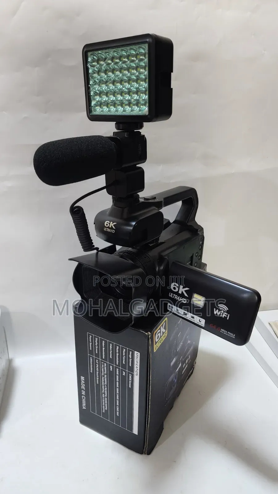 Super Ultra Hd Digital Touchscreen Camcoder(Wifi)(Day N Night Vision)