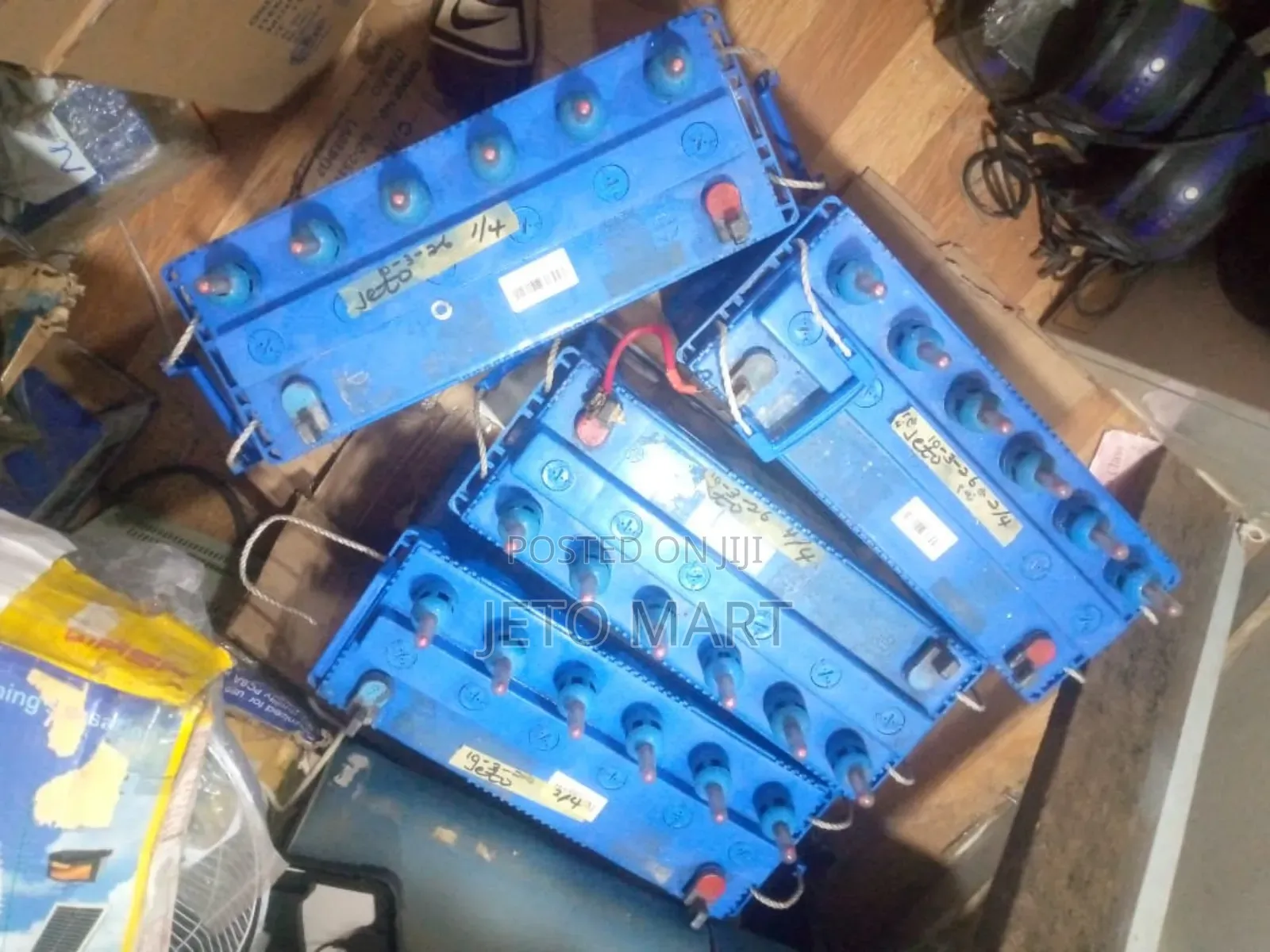 Used 220a Tubular Batteries-4units