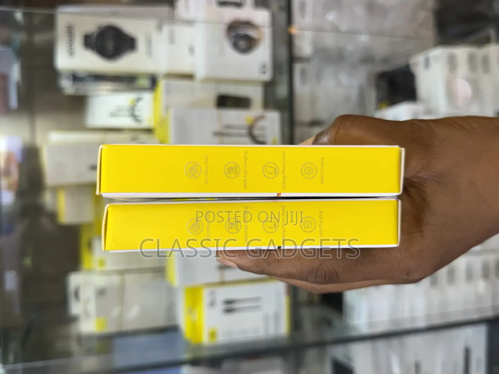 Basemo Invisible Holder Charger 240w Bracket Data Cable
