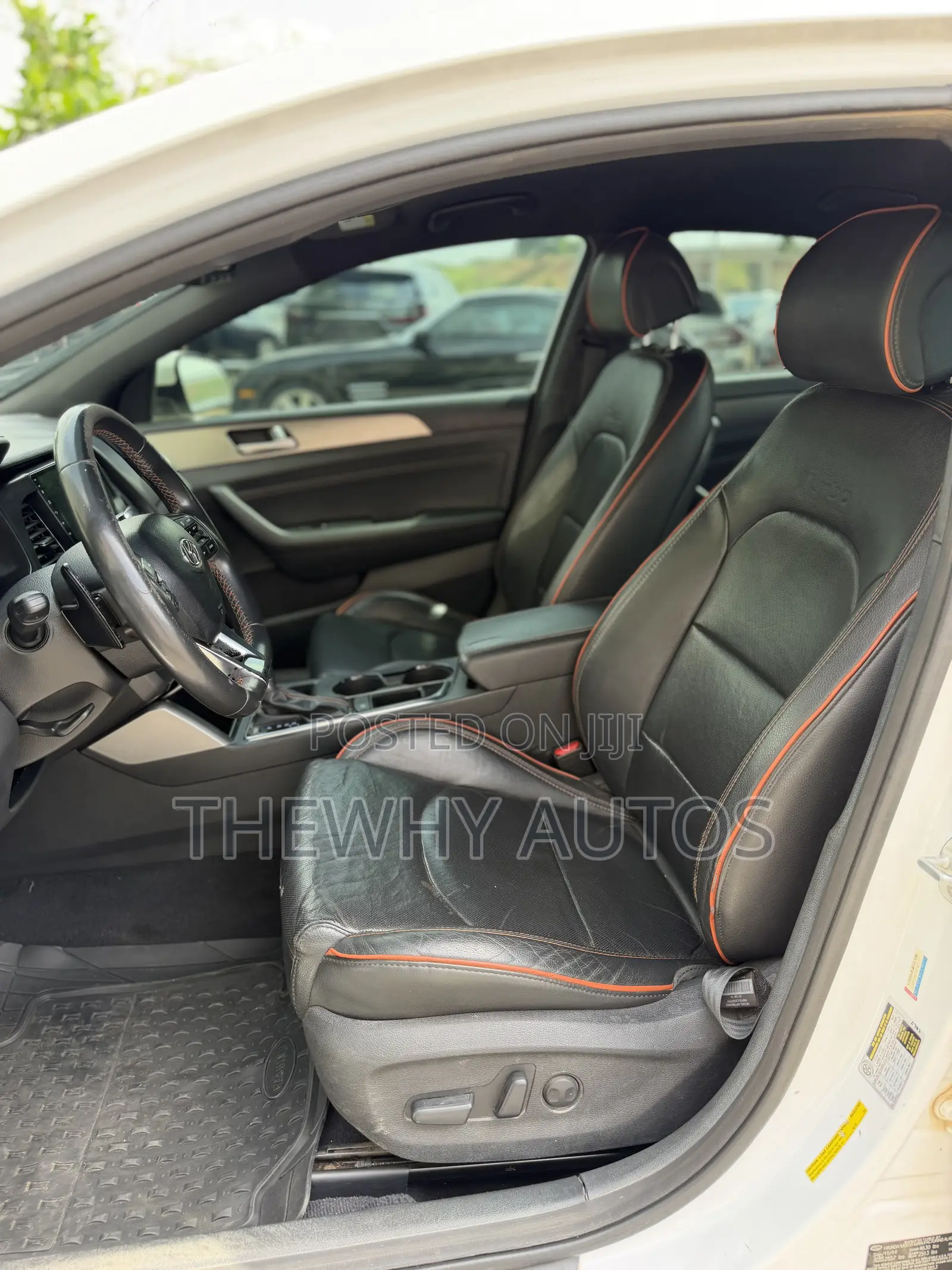 Hyundai Sonata Sport 2.0T 4dr Sedan (2.0L 4cyl Turbo 6A) 2015 White