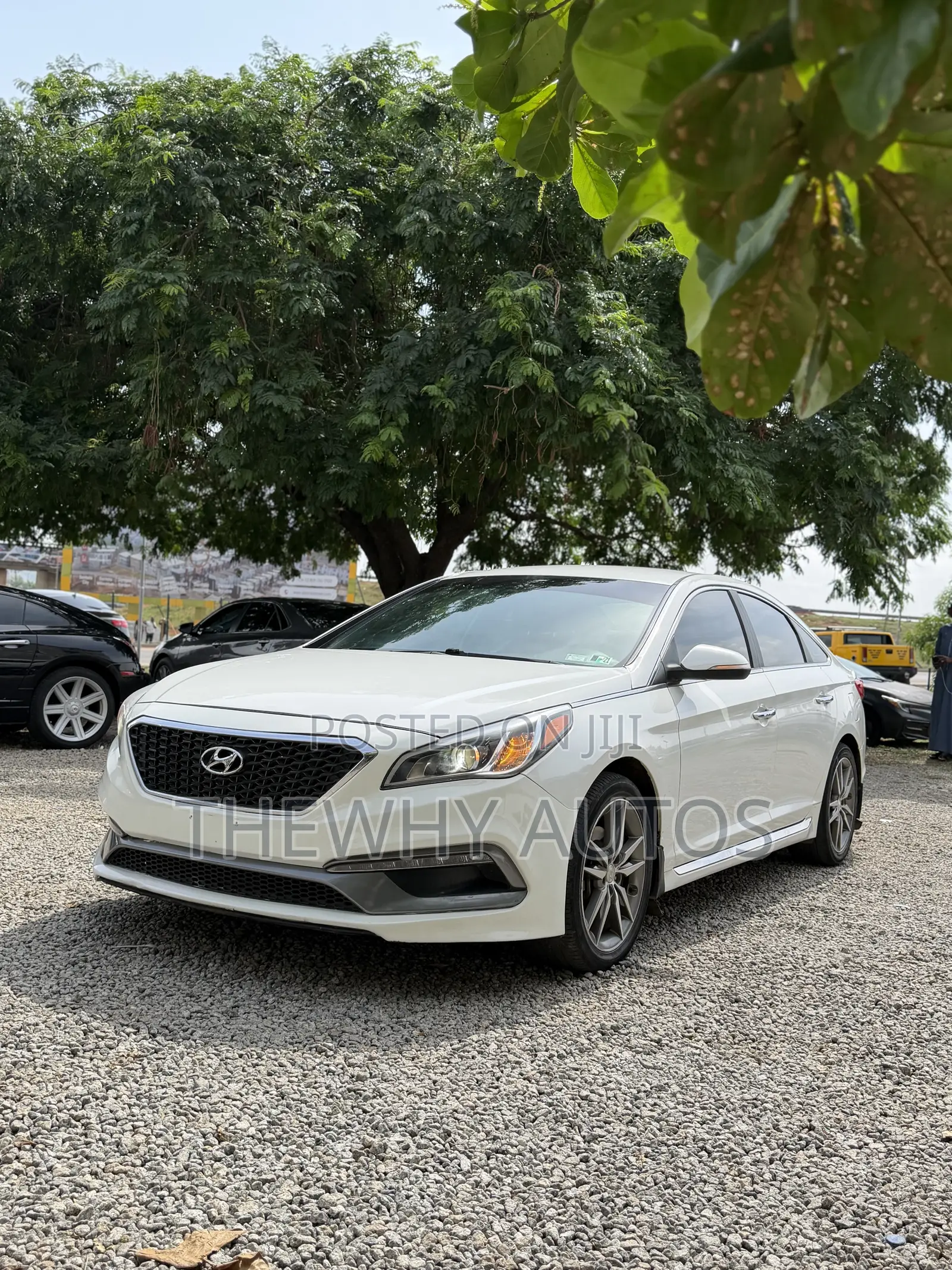 Hyundai Sonata Sport 2.0T 4dr Sedan (2.0L 4cyl Turbo 6A) 2015 White