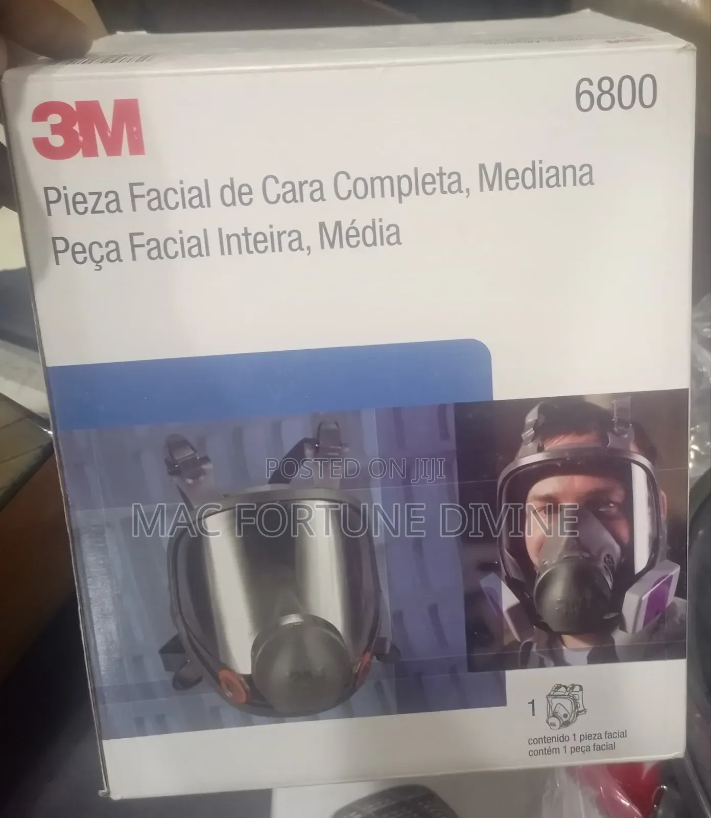 3m 6800 Medium Full Facepiece Reusable Respirator