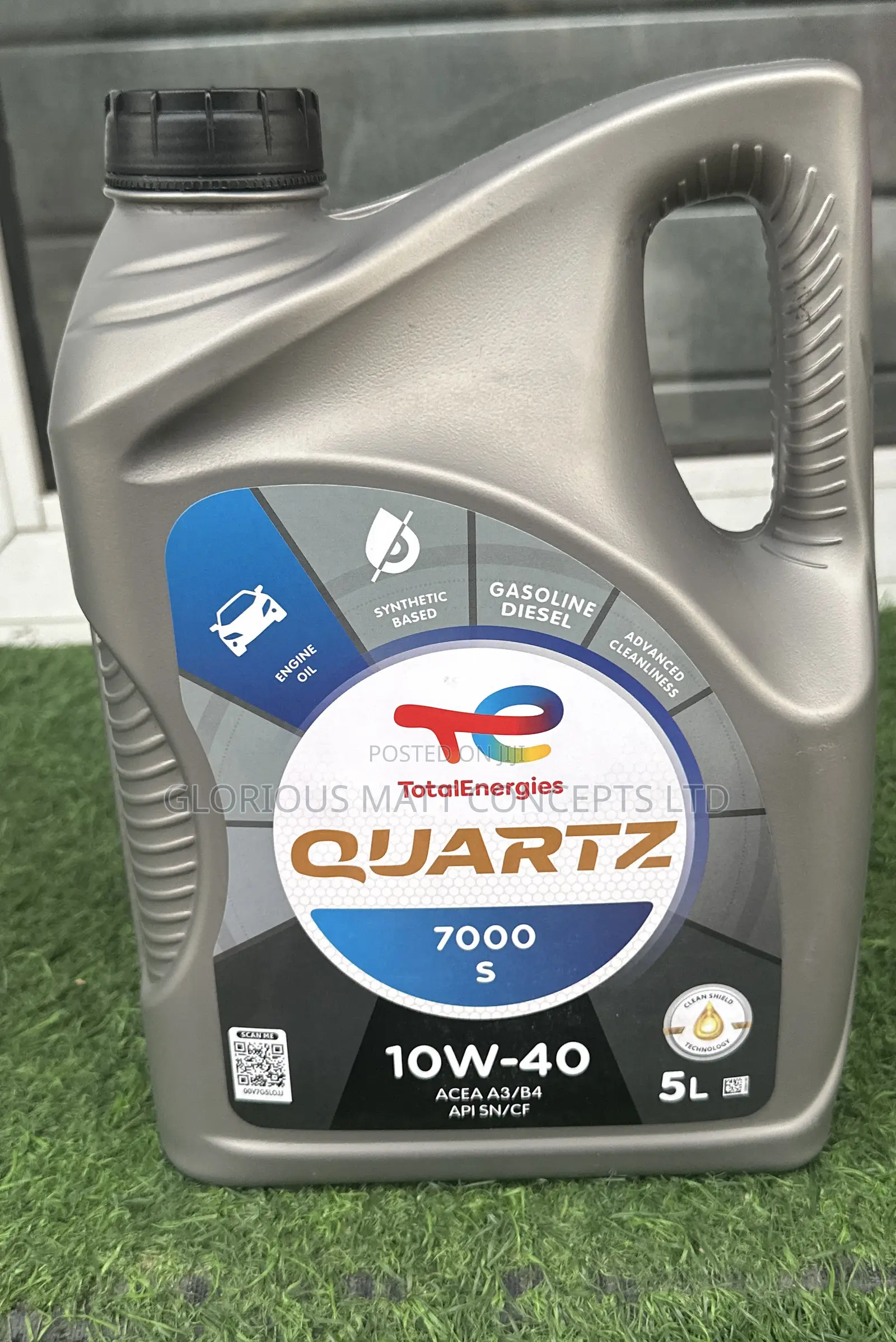 Total Quartz 7000 Synthetic 10w-40 Engine Oil