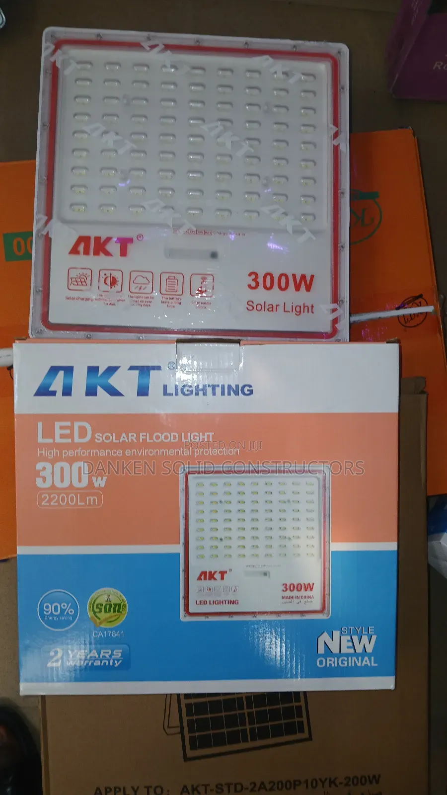 300 Watts Akt Solar Flood Lights
