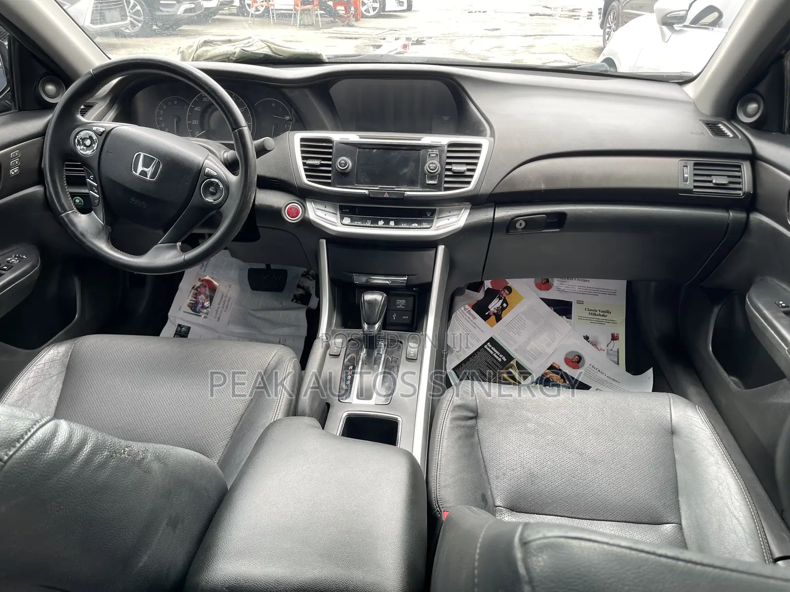 Honda Accord EX-L w/Navigation 4dr Sedan (2.4L 4cyl CVT) 2015 Black
