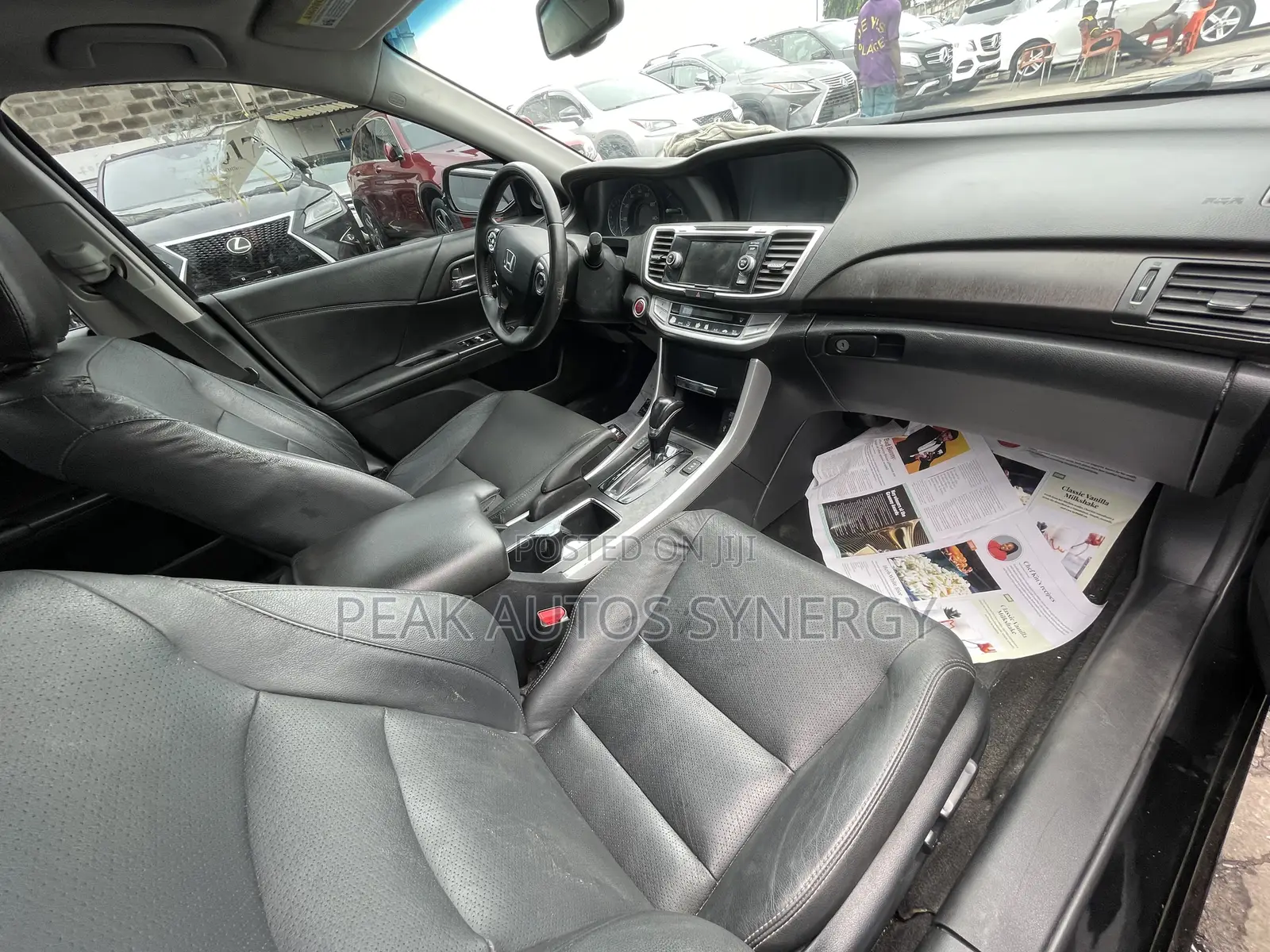 Honda Accord EX-L w/Navigation 4dr Sedan (2.4L 4cyl CVT) 2015 Black