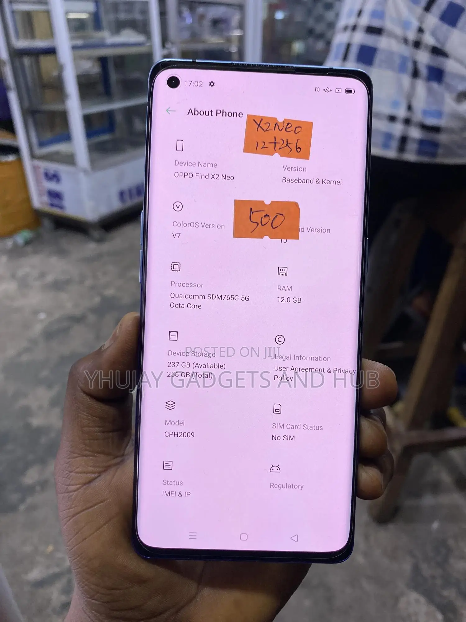 Oppo Find X2 Neo 256 GB Blue