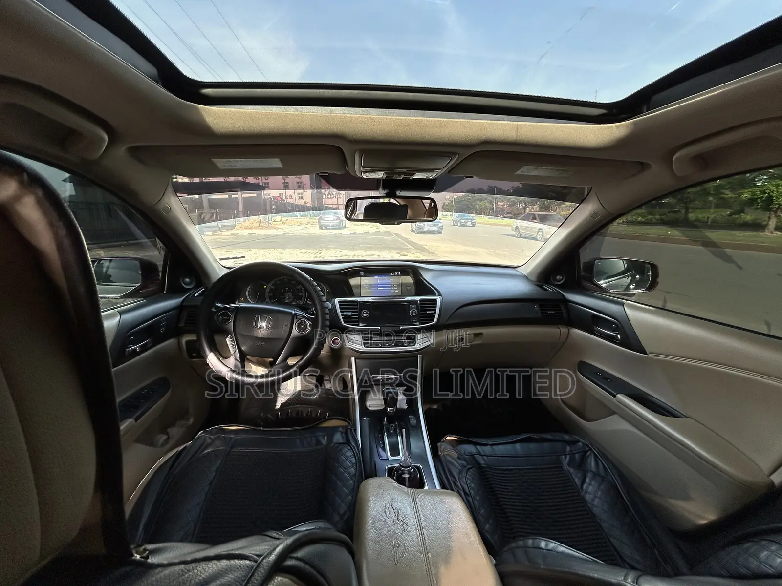 Honda Accord EX-L V-6 4dr Sedan w/Navigation (3.5L 6cyl 6A) 2014 Burgundy