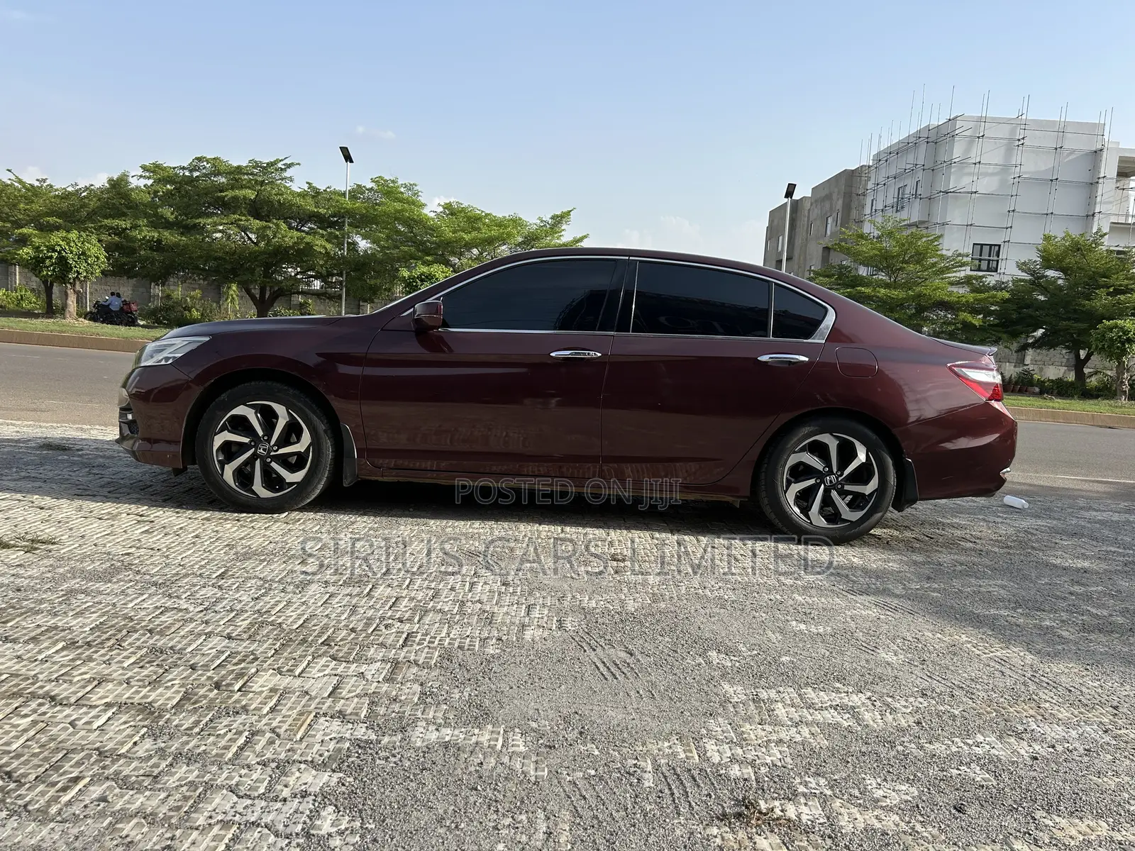 Honda Accord EX-L V-6 4dr Sedan w/Navigation (3.5L 6cyl 6A) 2014 Burgundy