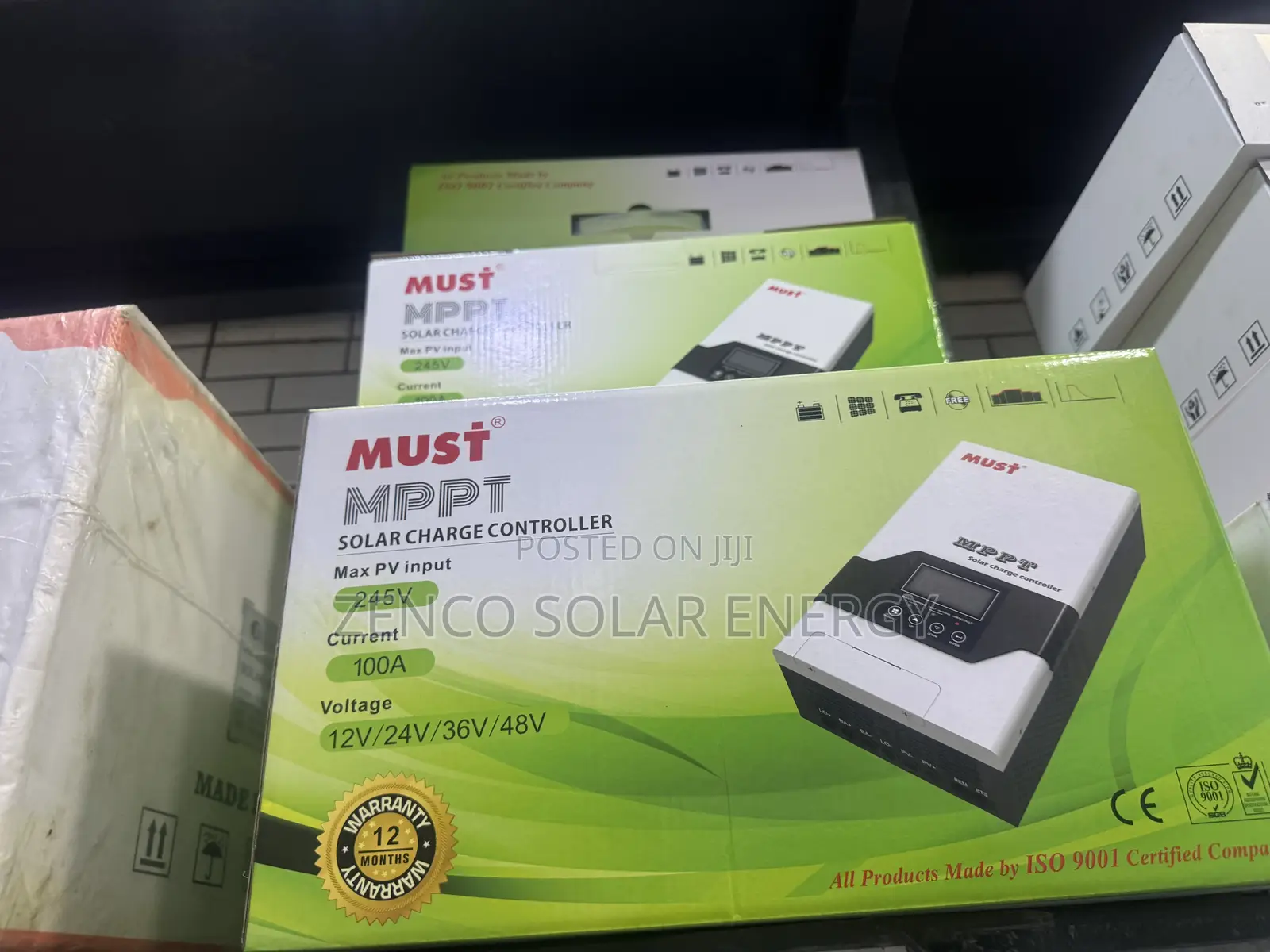 Must 100a MPPT Solar Charge Controller