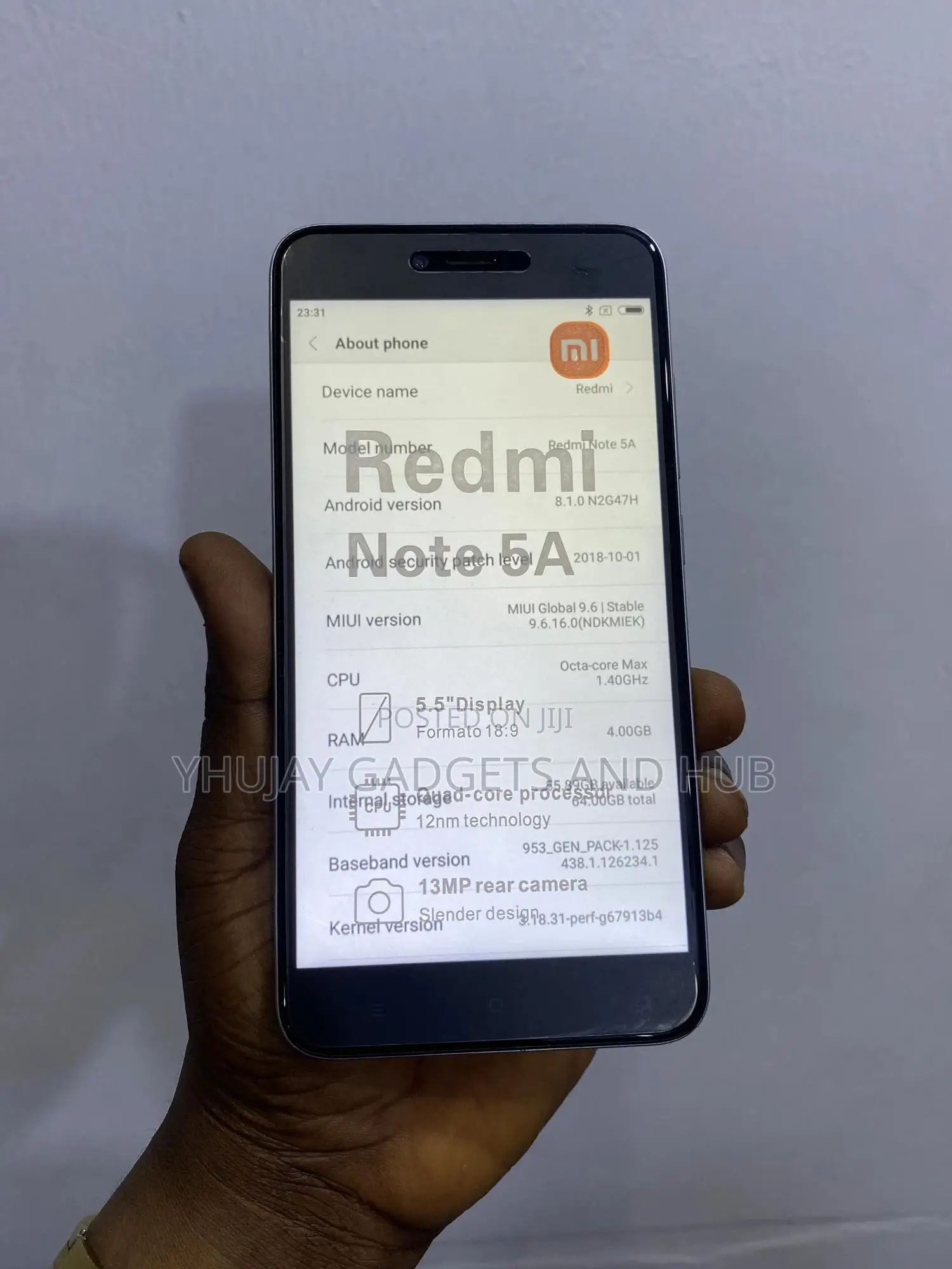Xiaomi Redmi Note 5A 64 GB Gray