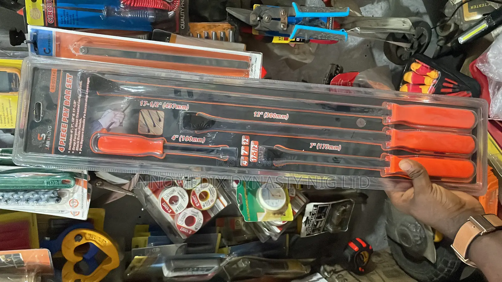 4 Piece Pry Bar Set