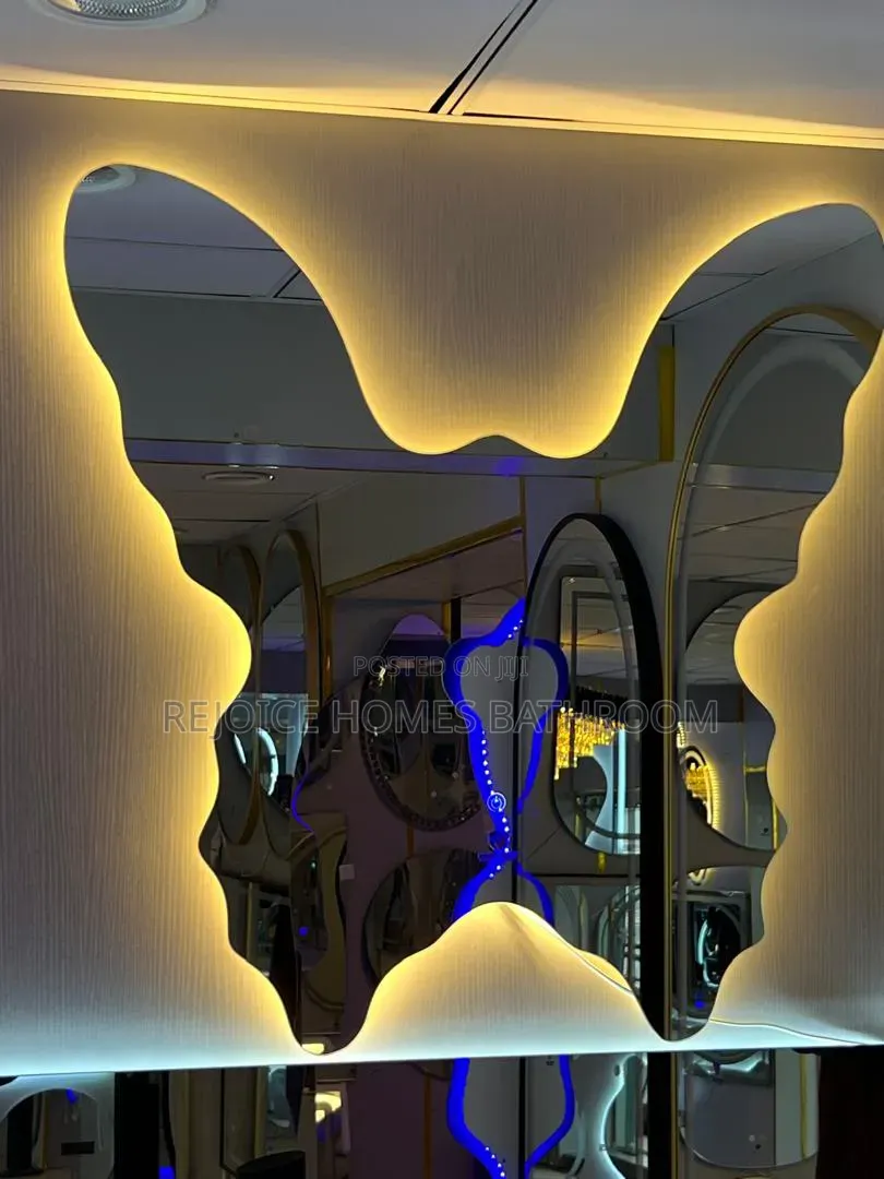 Luxury Butterfly-Shaped Interior Led Smart Mirror