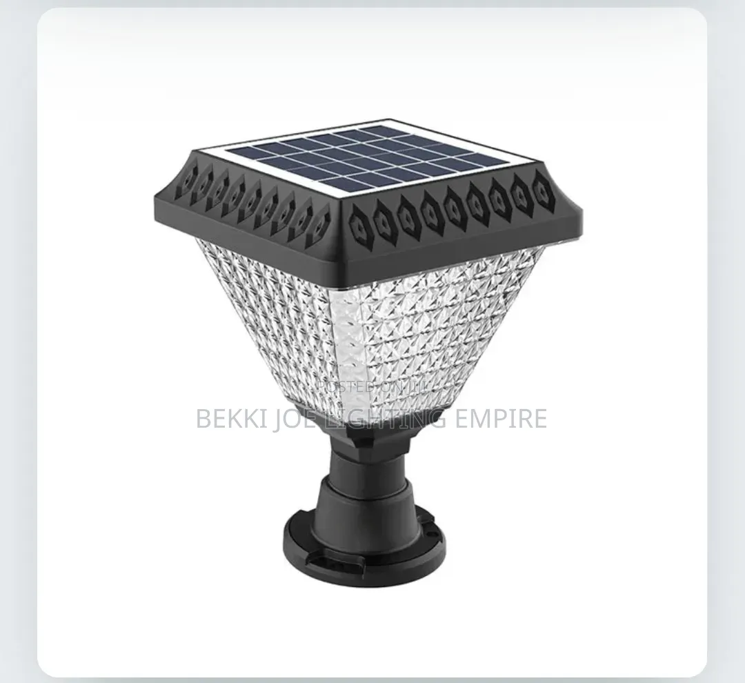 Solar Fence Light Available