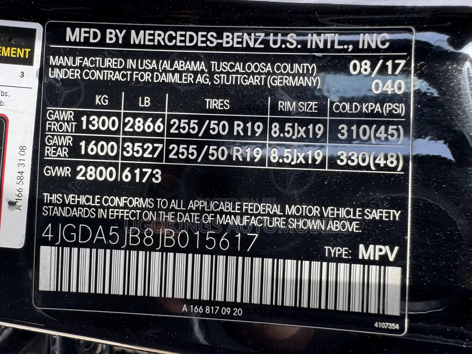 Mercedes-Benz GLE-Class GLE 350 2018 Black