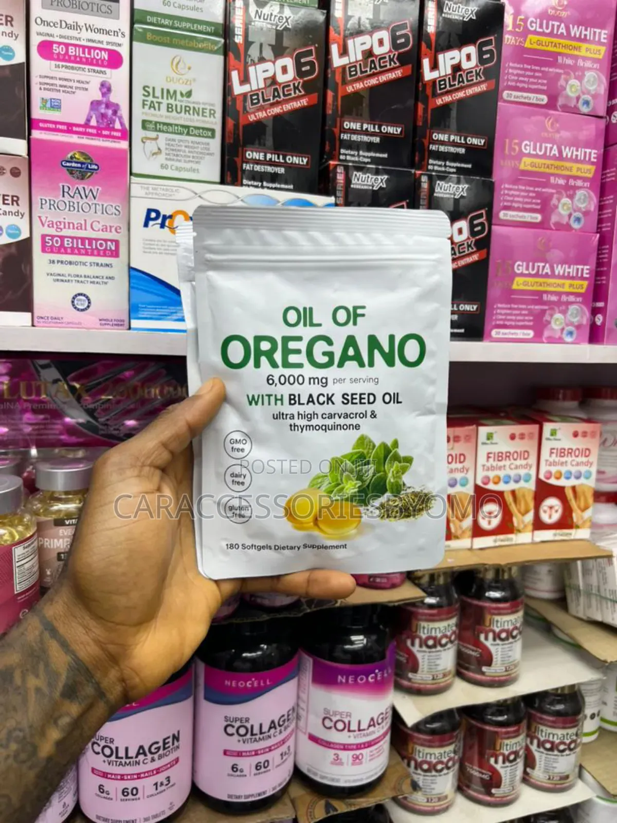 Oil of Oregano With Black Seed