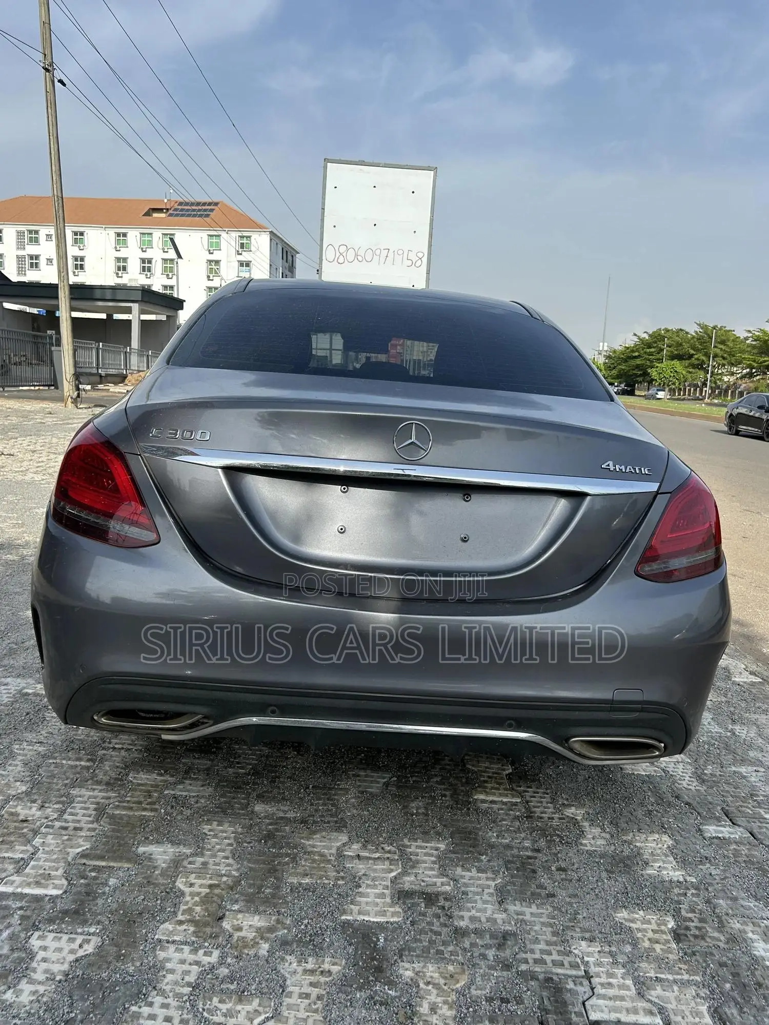 Mercedes-Benz C300 Base C300 AWD 4MATIC Sedan 2019 Gray