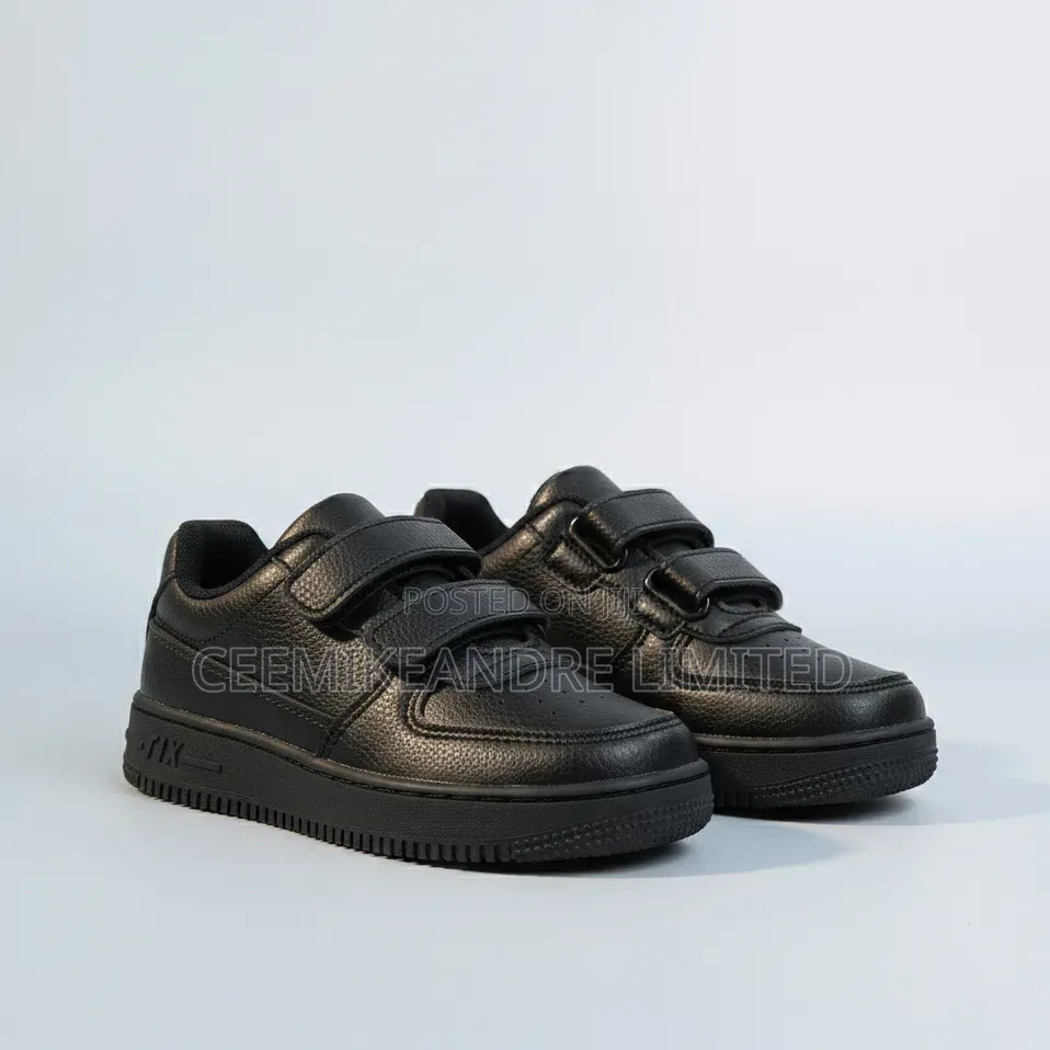 Haki School Shoes