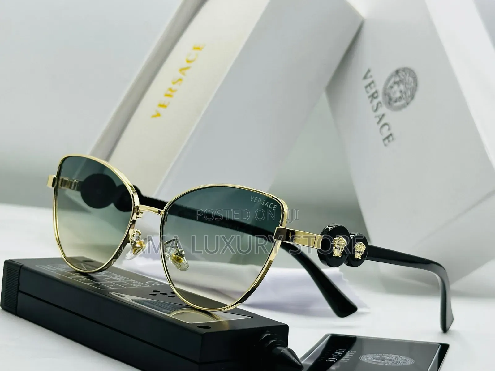 Versace/Louis Vuitton Luxury Female Glasses
