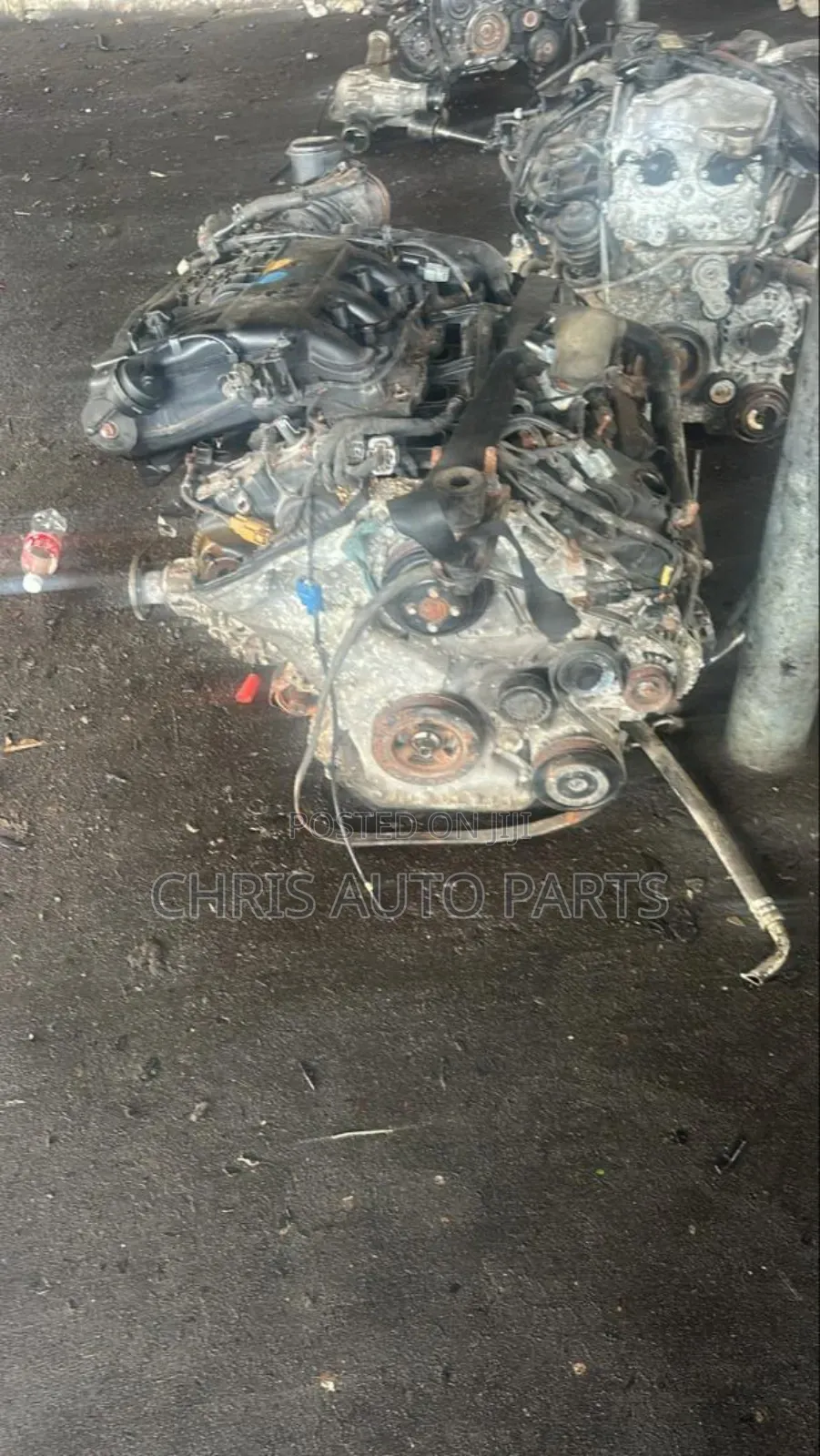 Hyundai Santafe 2014 Model Engine
