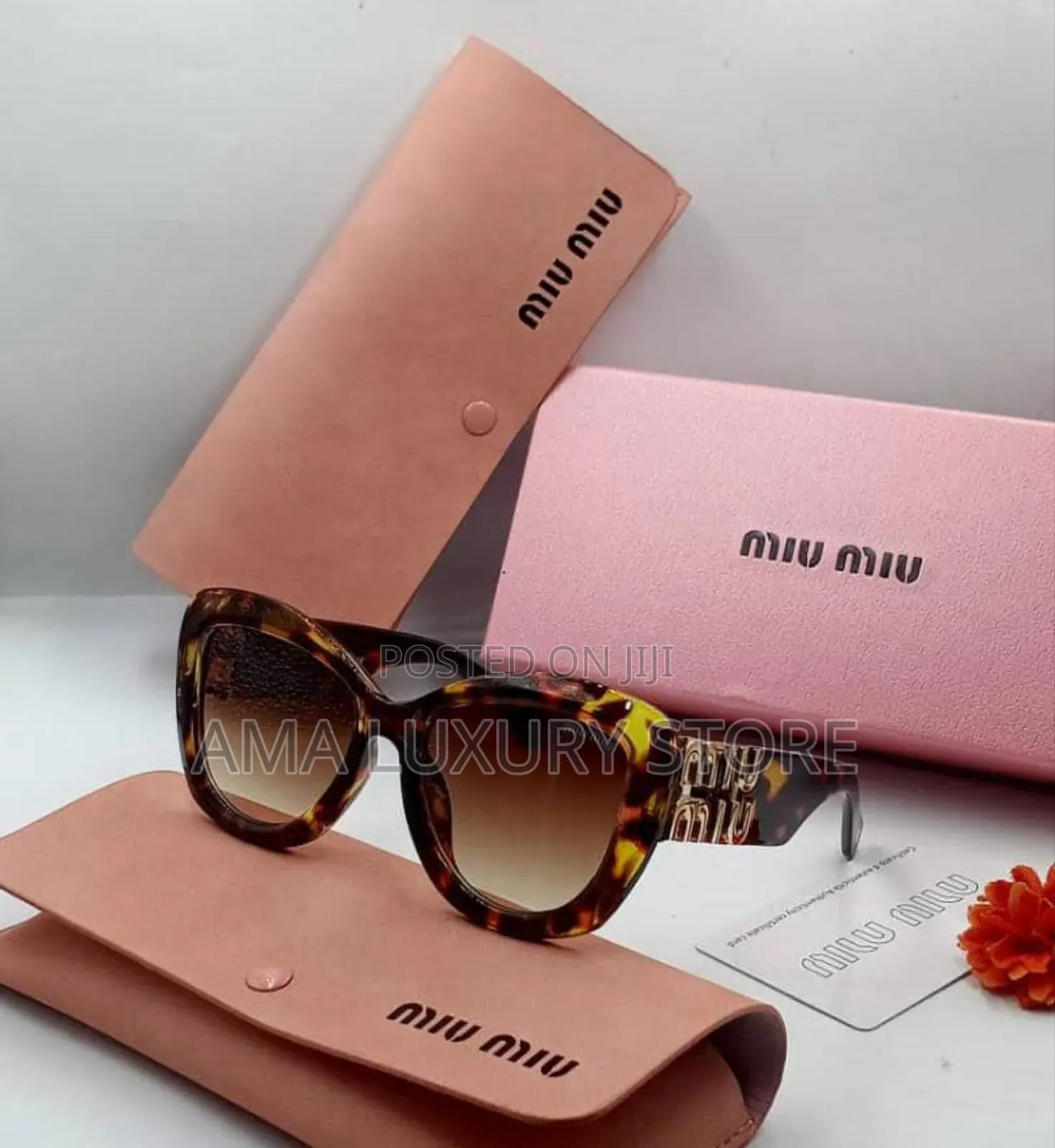 Miu Miu Luxury Designer Female Sunglasses