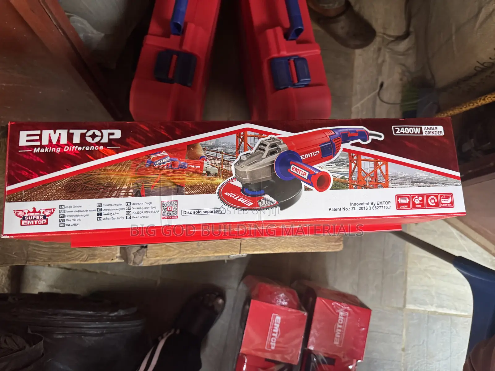 Angle Grinder 2400w 9”