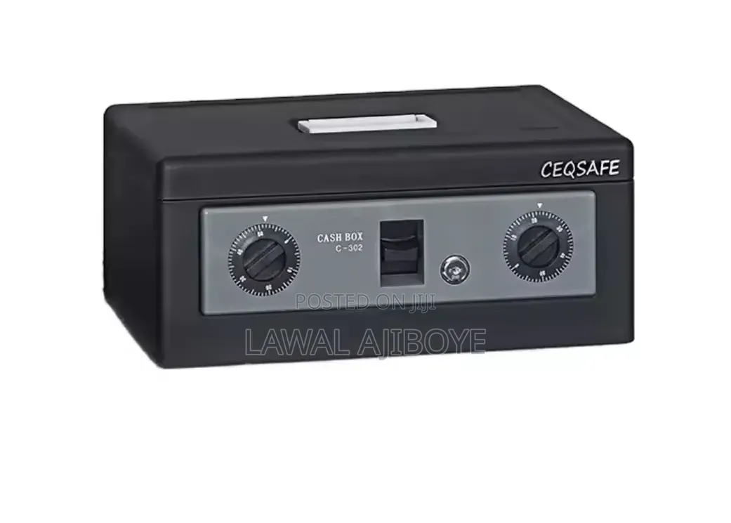 Global Hot Selling Cash Box Mechanical Lock Jewellery Box for Money