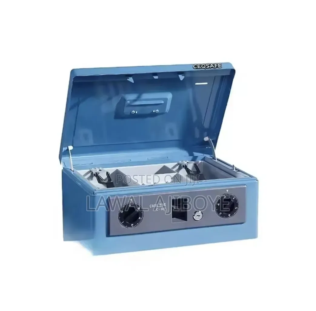 Global Hot Selling Cash Box Mechanical Lock Jewellery Box for Money