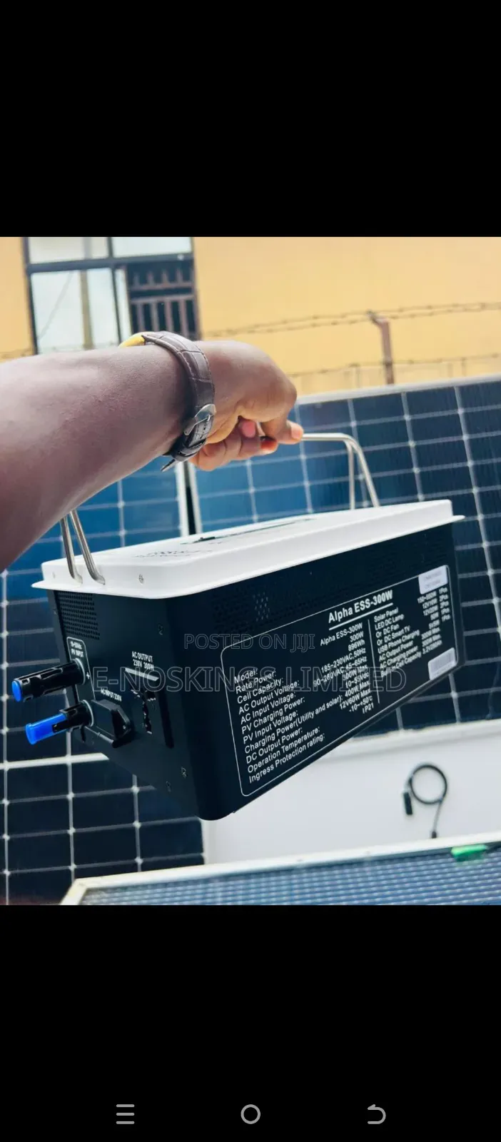 1kwh Solar Generator Output