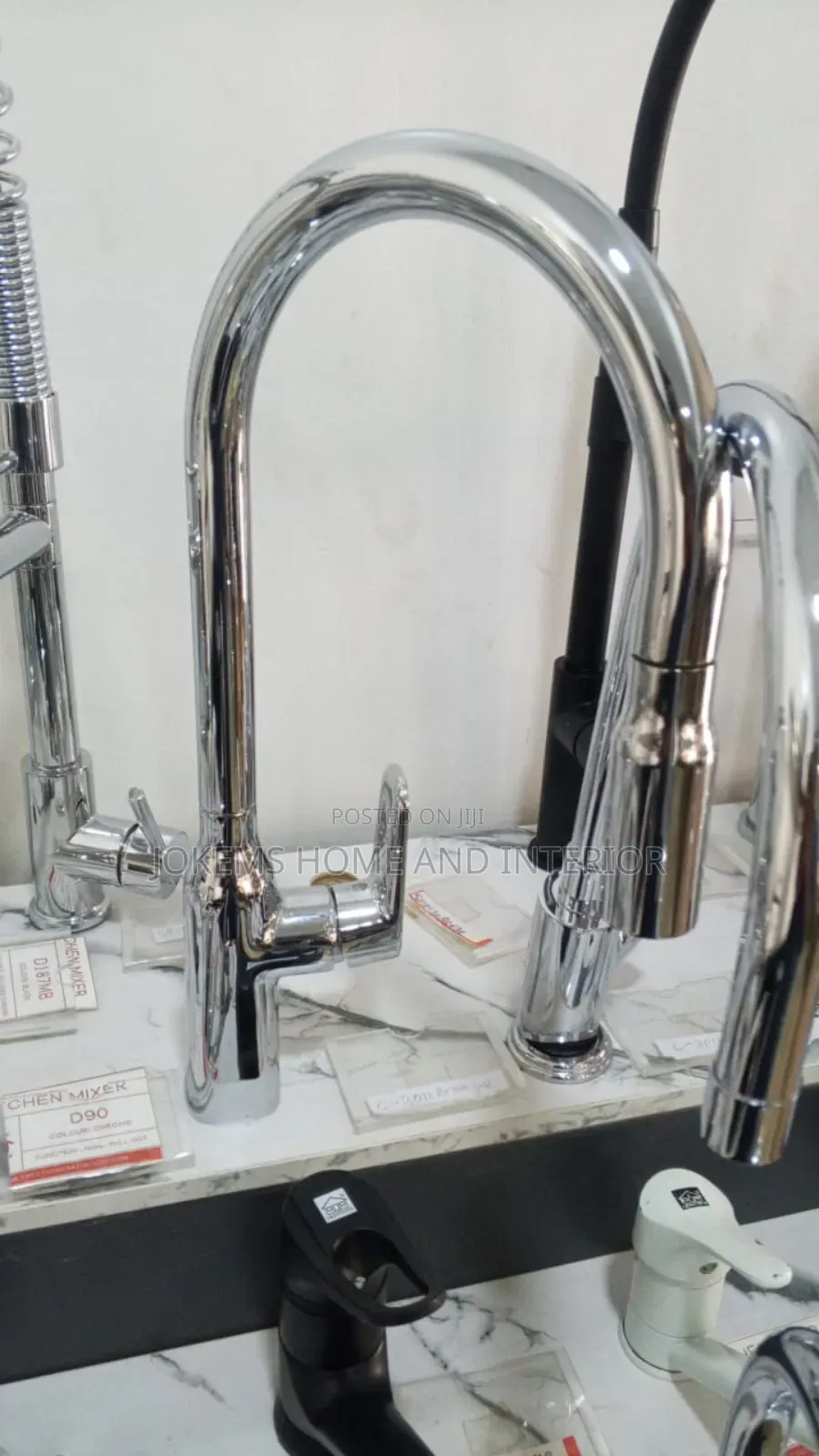 Luxury High-Arc Kitchen Mixer Tap