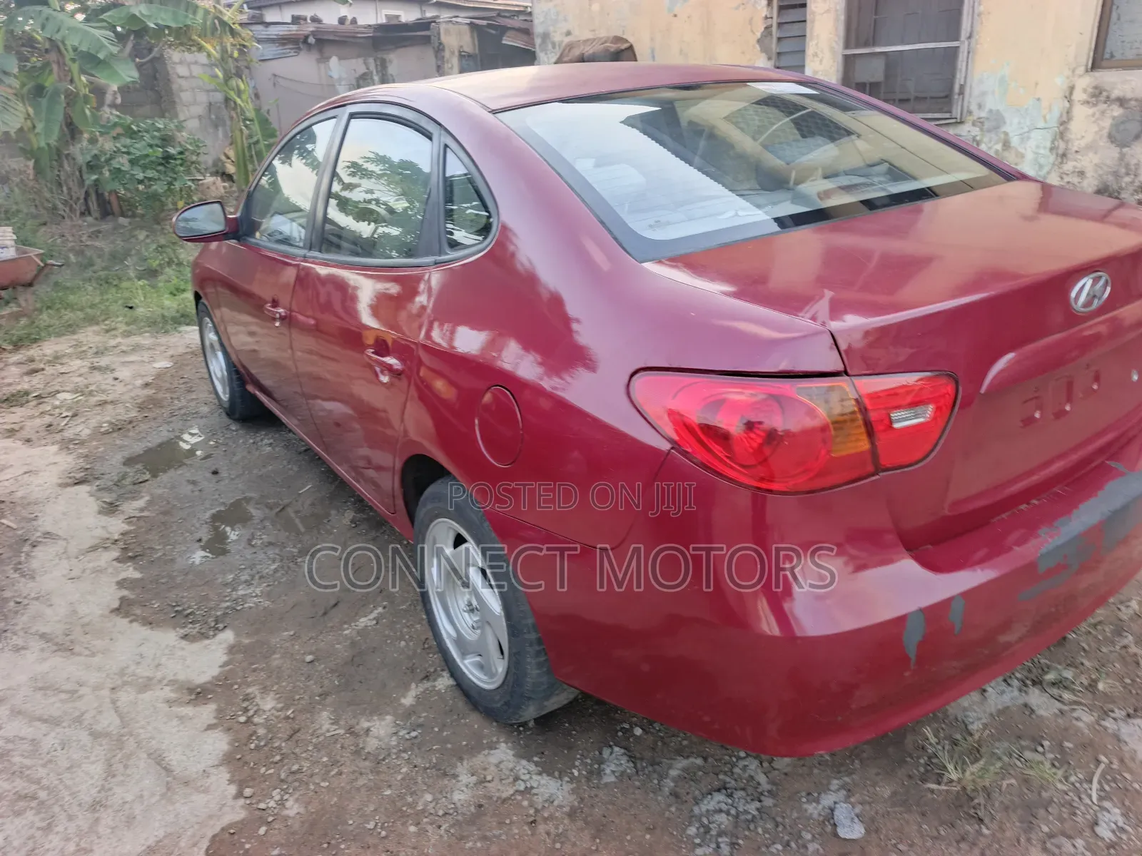 Hyundai Elantra 2008 Maroon