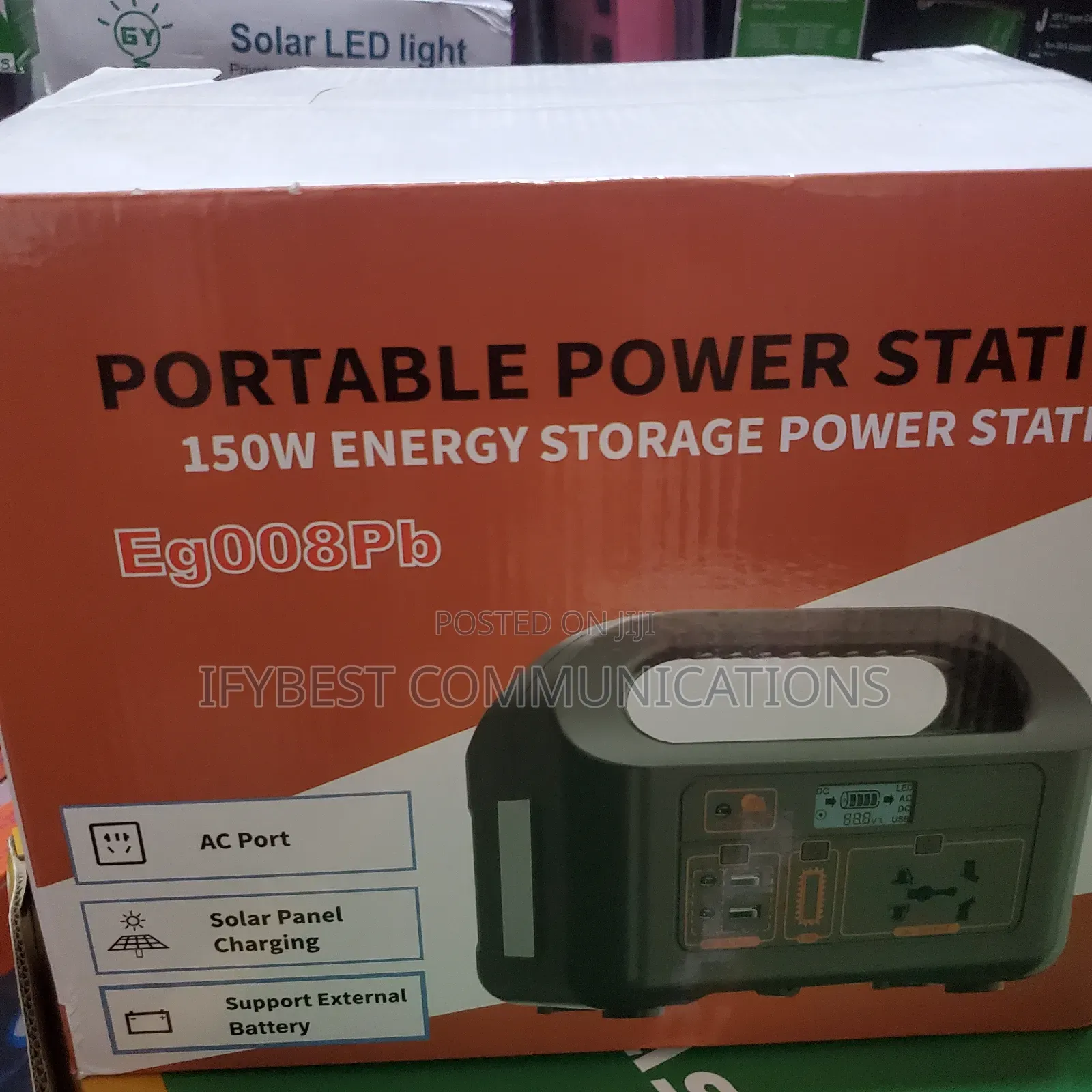 Portable Power Station Solar Generator 150watt