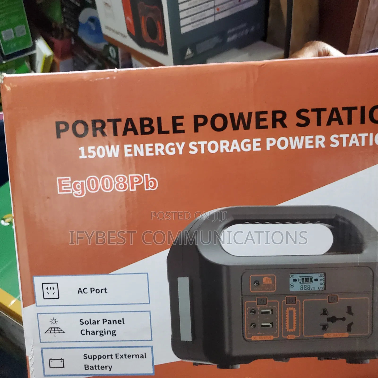 Portable Power Station Solar Generator 150watt