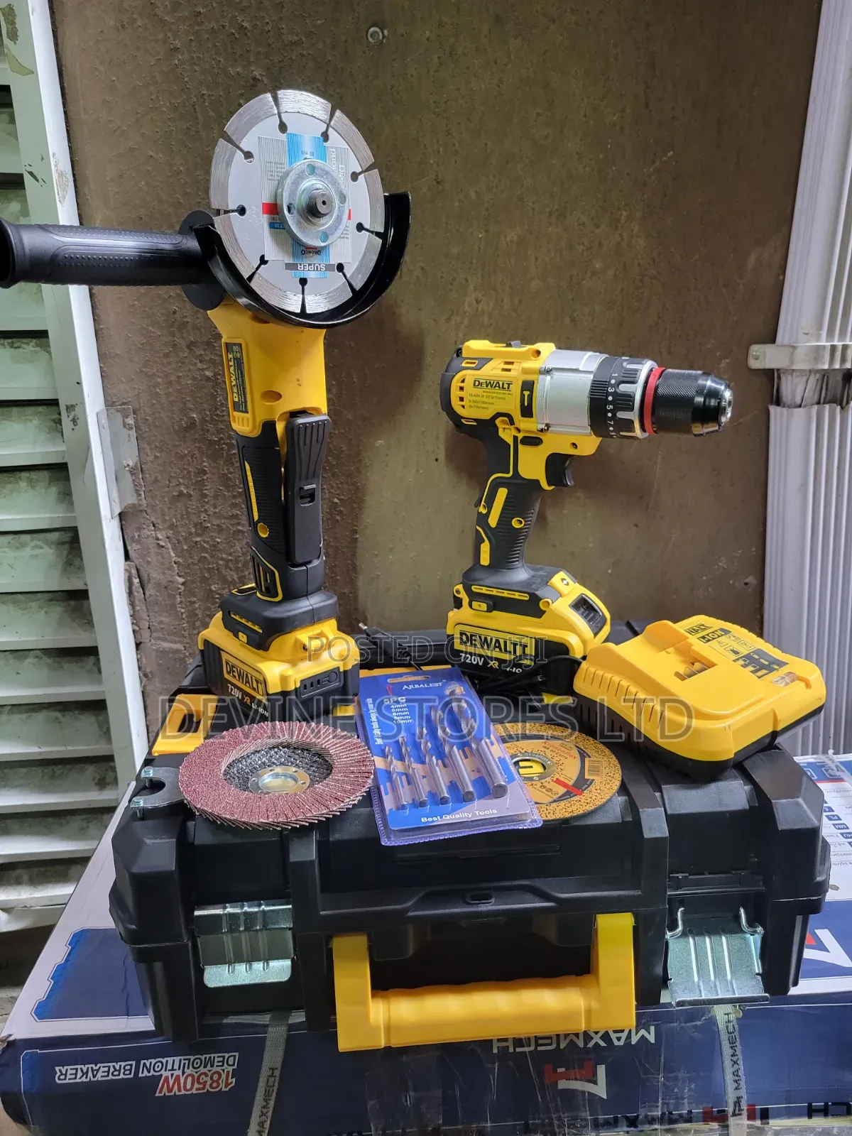 2in1 Dewalt Combo Machine (118vf)