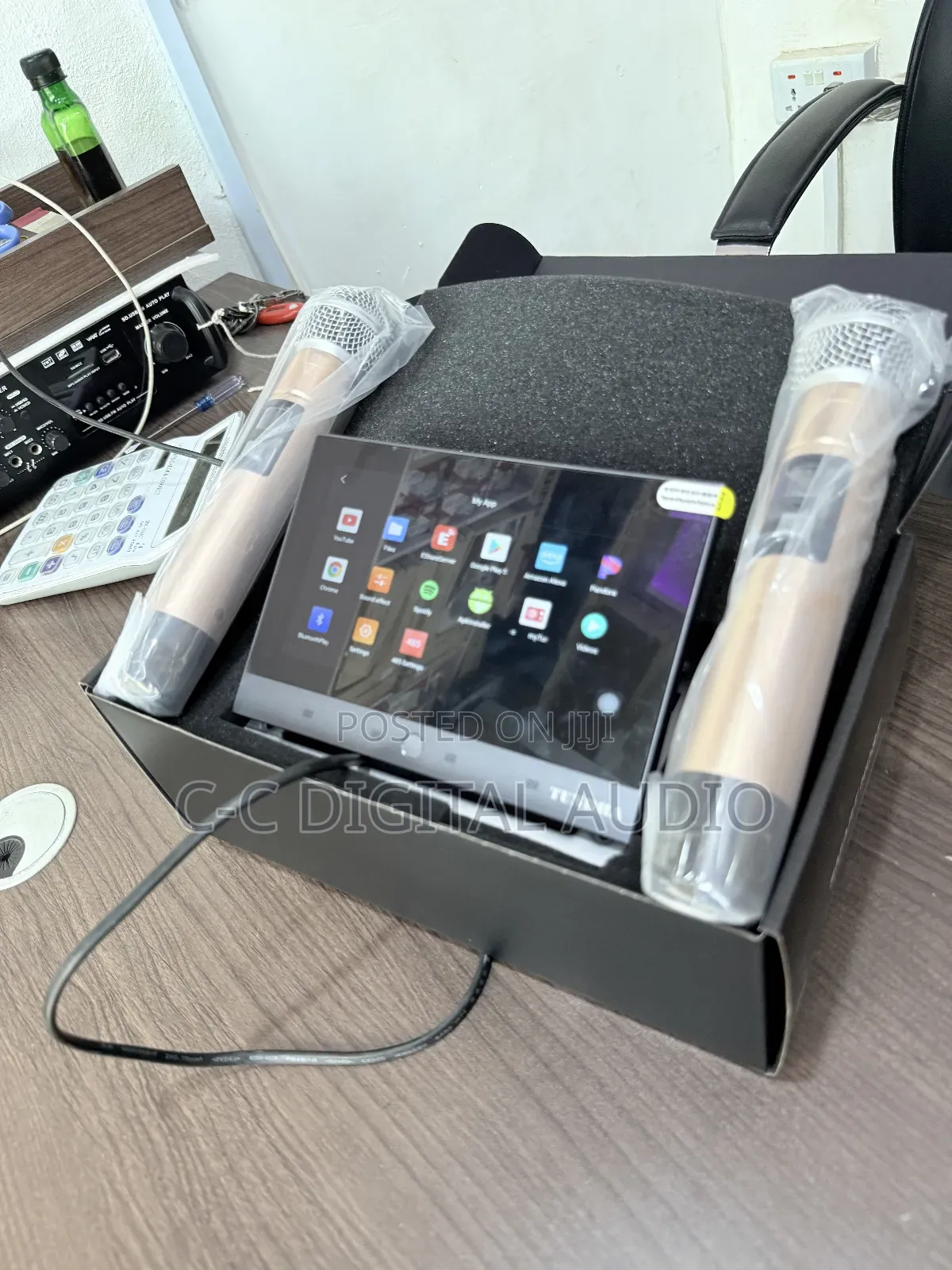 Voice Command Smart Home Android Screen Amplifier With Microphone