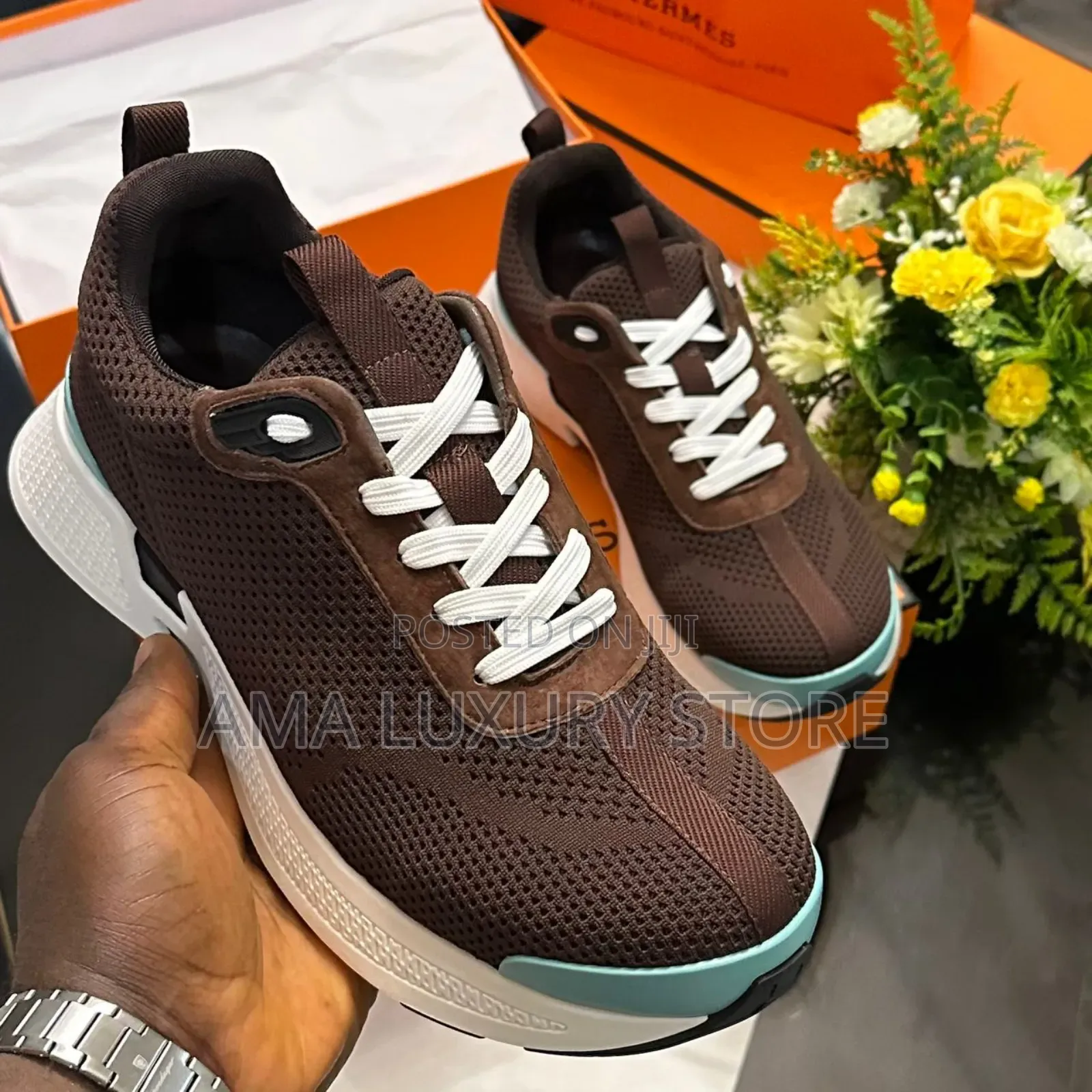 Hermes Luxury Designer Men's Sneakers