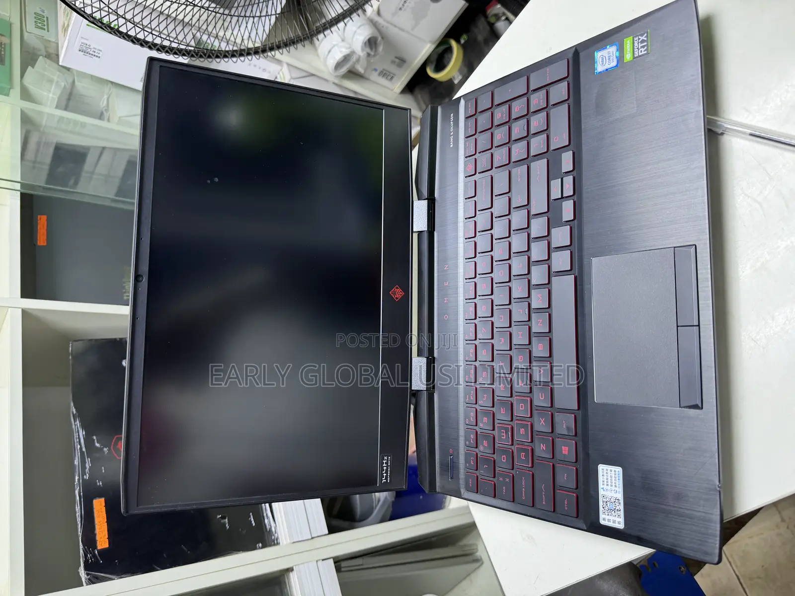 Laptop HP Omen 15-dh002nr 16GB Intel Core i7 SSD 512GB