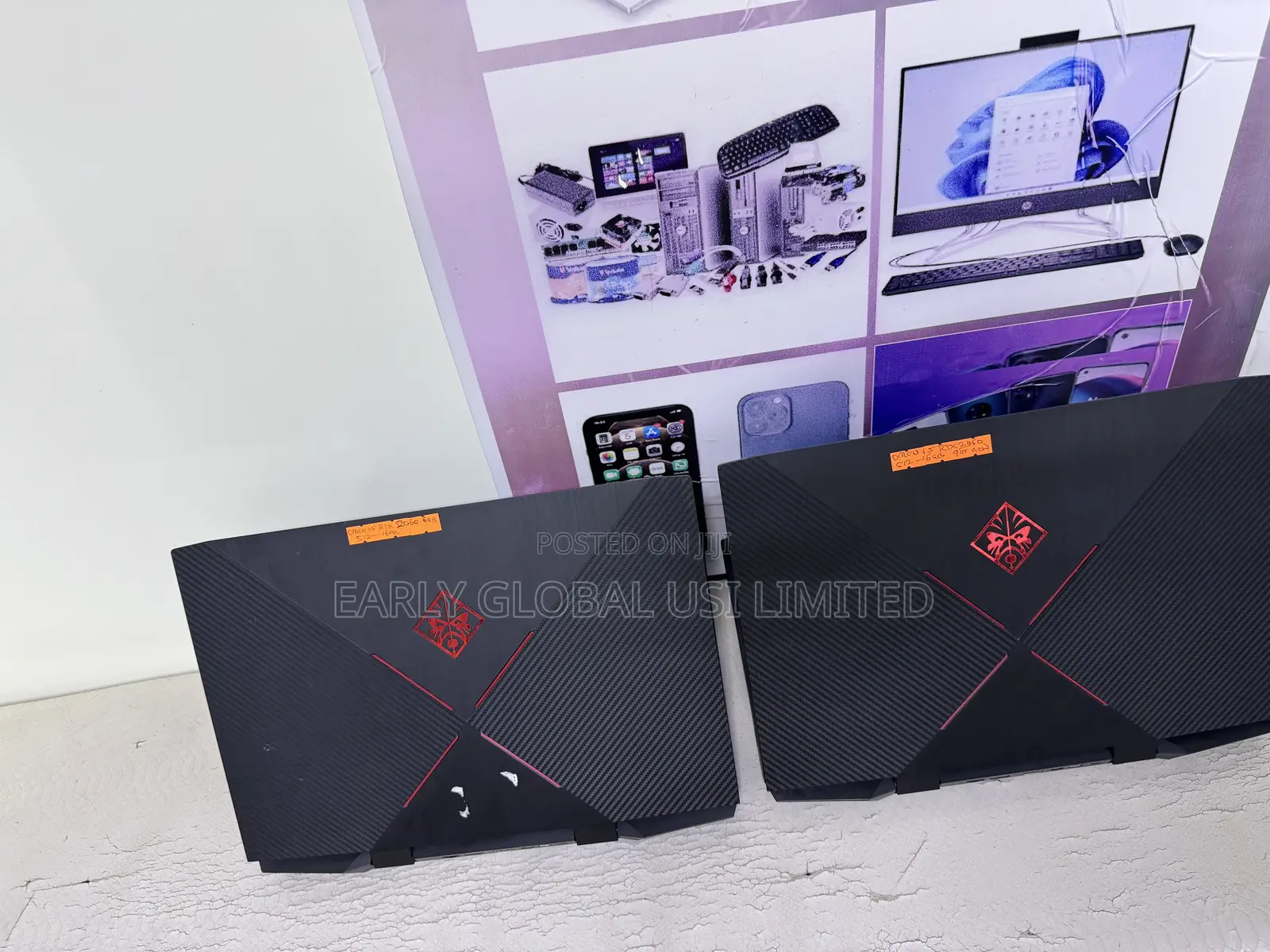 Laptop HP Omen 15-dh002nr 16GB Intel Core i7 SSD 512GB