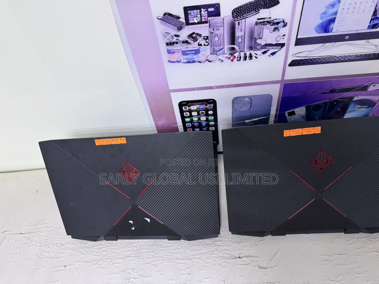 Laptop HP Omen 15-dh002nr 16GB Intel Core i7 SSD 512GB