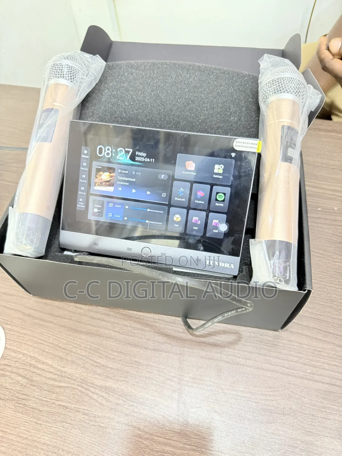 Smart Home Music Control Amplifier With Microphone