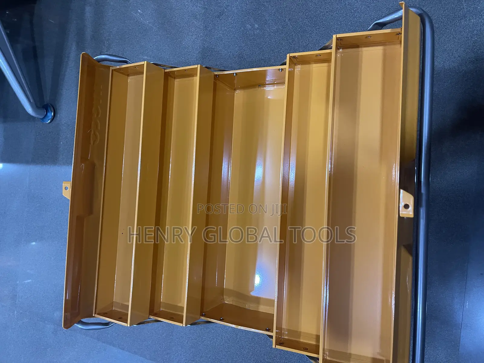Ingco Heavy Duty Metal Empty Tools Box