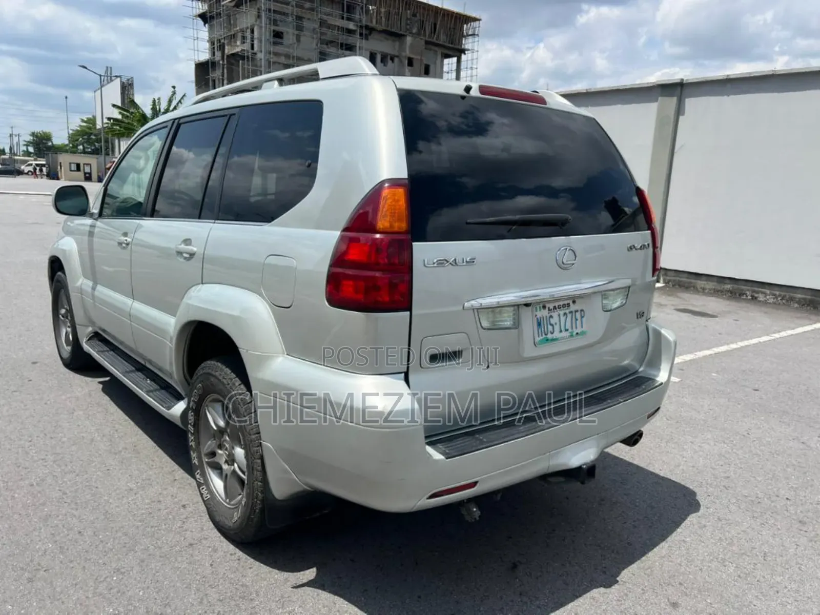 Lexus LX 470 Sport Utility 2007 Silver