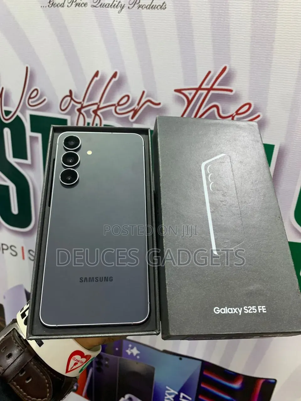 New Samsung Galaxy S25 FE 128 GB Gray