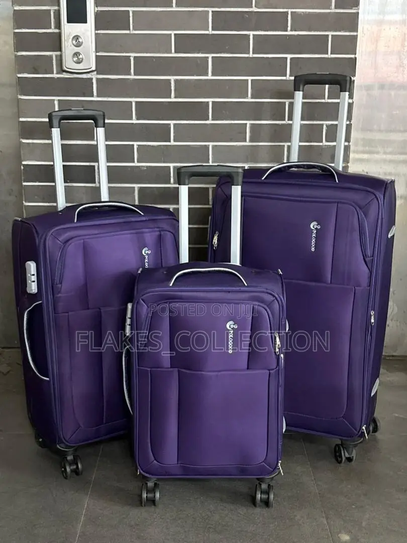 Flakes Luggage Fabric Luggage Set