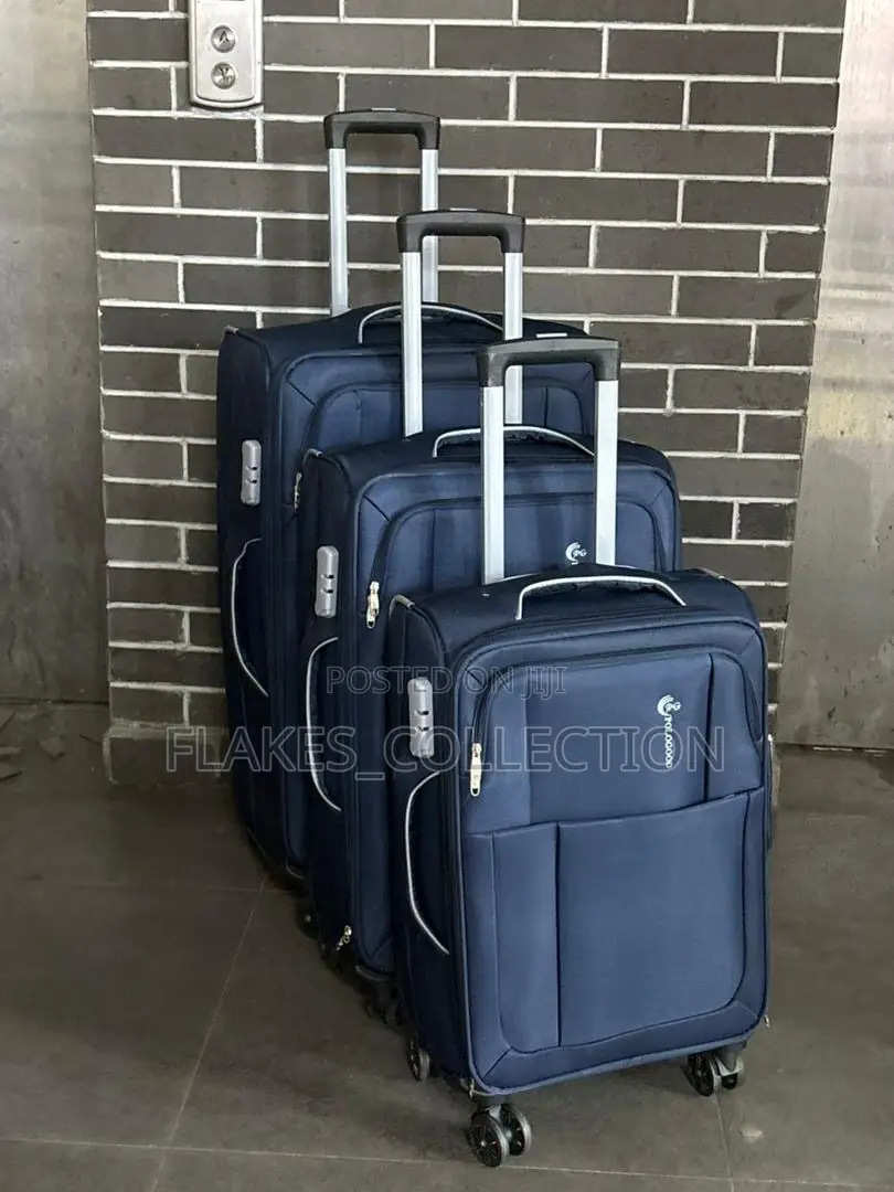 Flakes Luggage Fabric Luggage Set