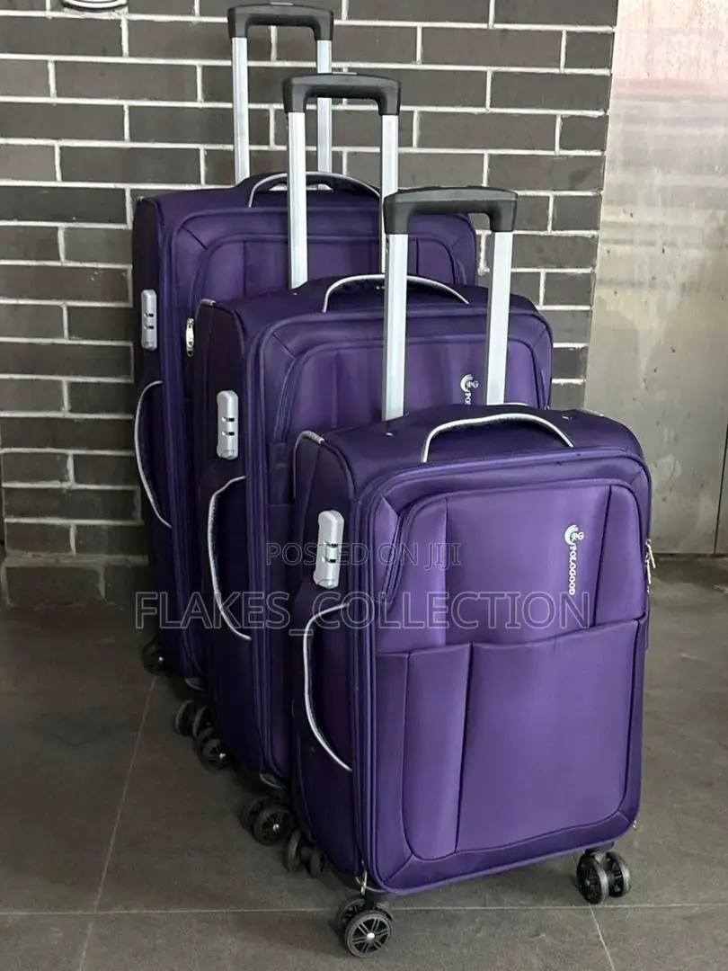 Flakes Luggage Fabric Luggage Set