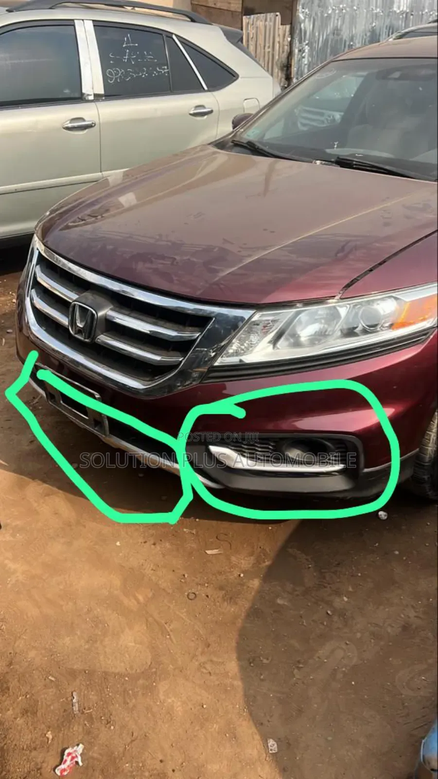 Front Bumper Accessories for Honda Crosstour